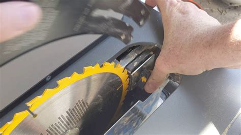 A table saw allows the operator to feed the workpiece smoothly into the blade, which will not slip or otherwise introduce inaccuracies. . Dewalt full kerf riving knife